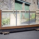 Store window counter, art deco showcase counter, collection showcase, interior decoration