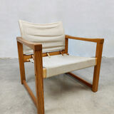 Set of 2 Swedish safari chairs 'diana' Karin Mobring