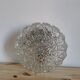 Plafonnier vintage verre globe moulé