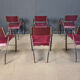 Vintage dining chairs by Segis Italy, 1980s