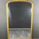 Grand Miroir En Bois Doré à Fronton Arrondi, Fin XIXe