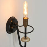 Set of 3 Sconces in Opaline Glass By Raak Amsterdam, Netherlands - 1960's