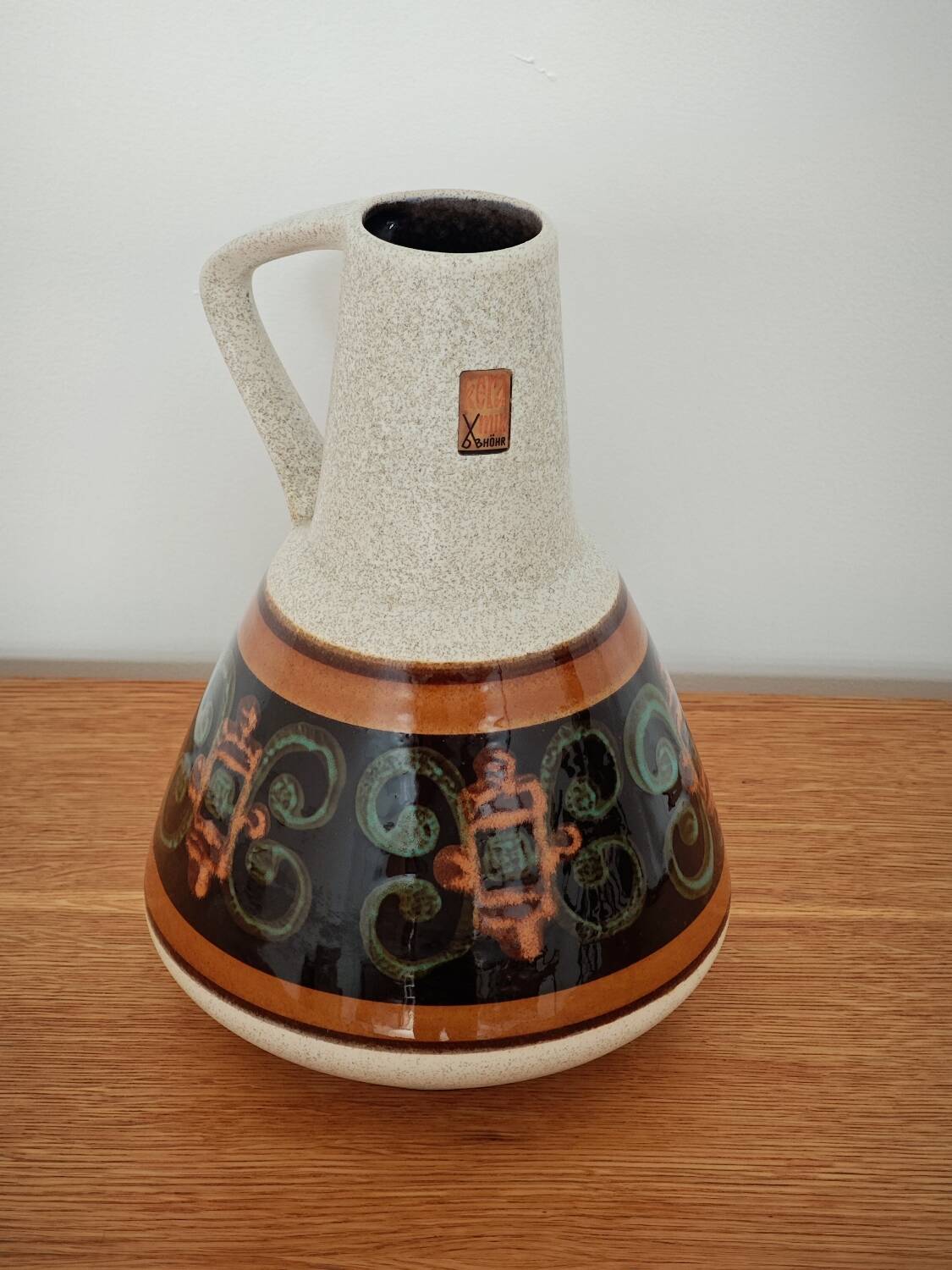 West Germany vase 310 - 22 Dumler and Breiden ochre green