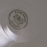 Lot of 6 vintage limoges porcelain dessert plates 1950