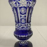 Cut crystal vase