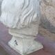 Vintage plaster head