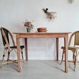 Table ancienne bois poncée