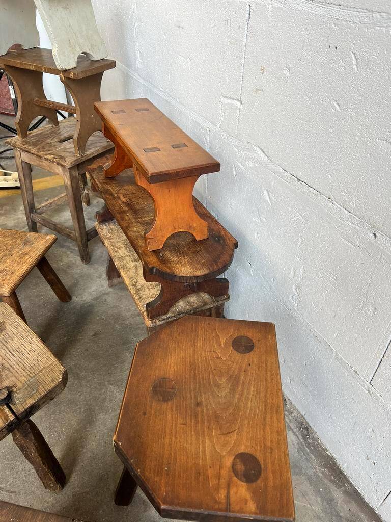 Vintage milking stool