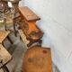 Tabouret de traite vintage