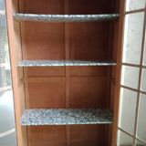 Old Parisian glass cabinet