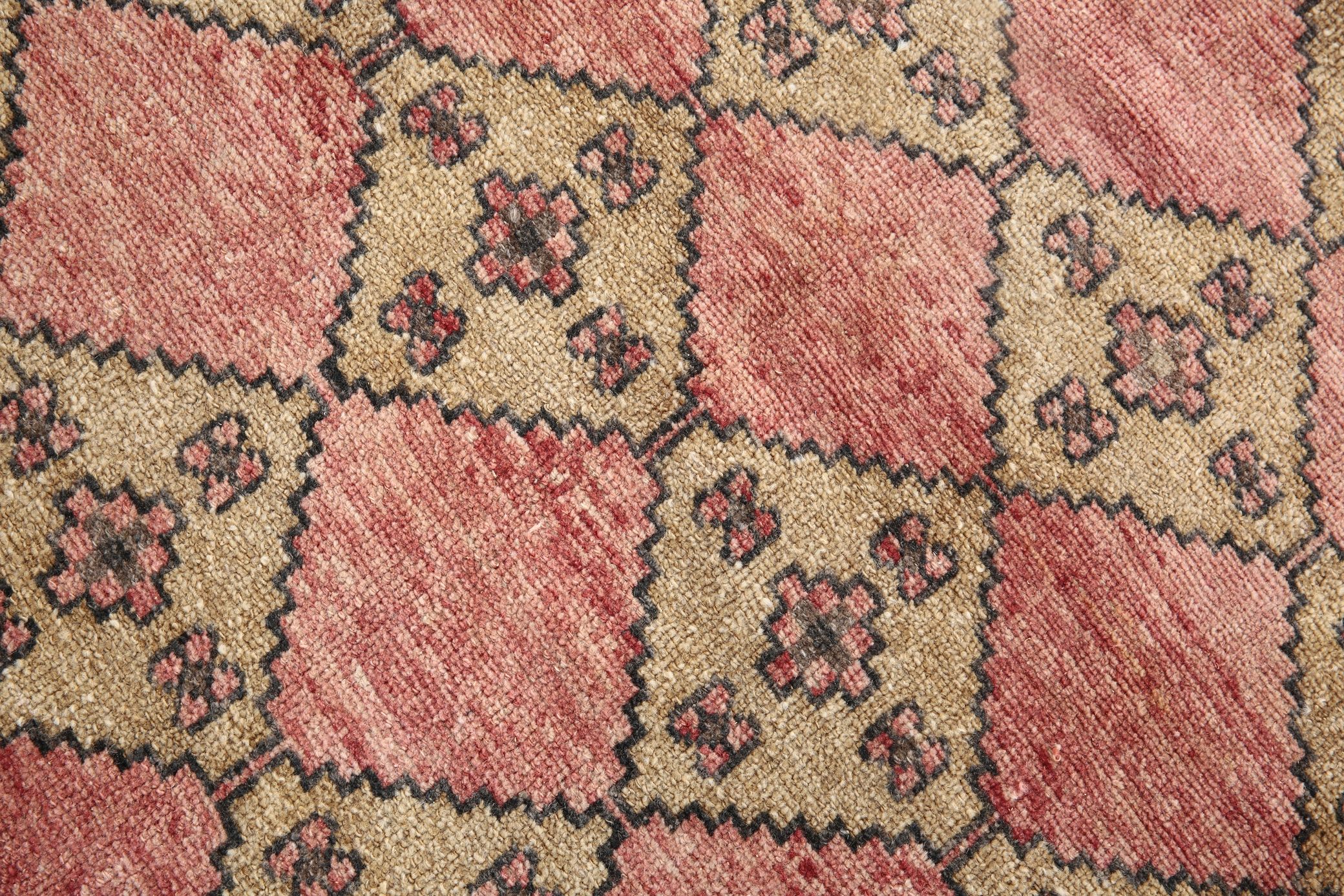 3x12 Vintage Turkish Runner Rug, 85x374Cm