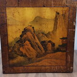 Chinese wooden and lacque coffee table