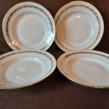 Set of 4 deep plates P F C