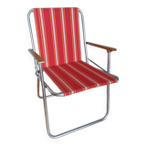 Folding garden or camping armchair