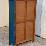Glass-glazed Parisian wardrobe 1950
