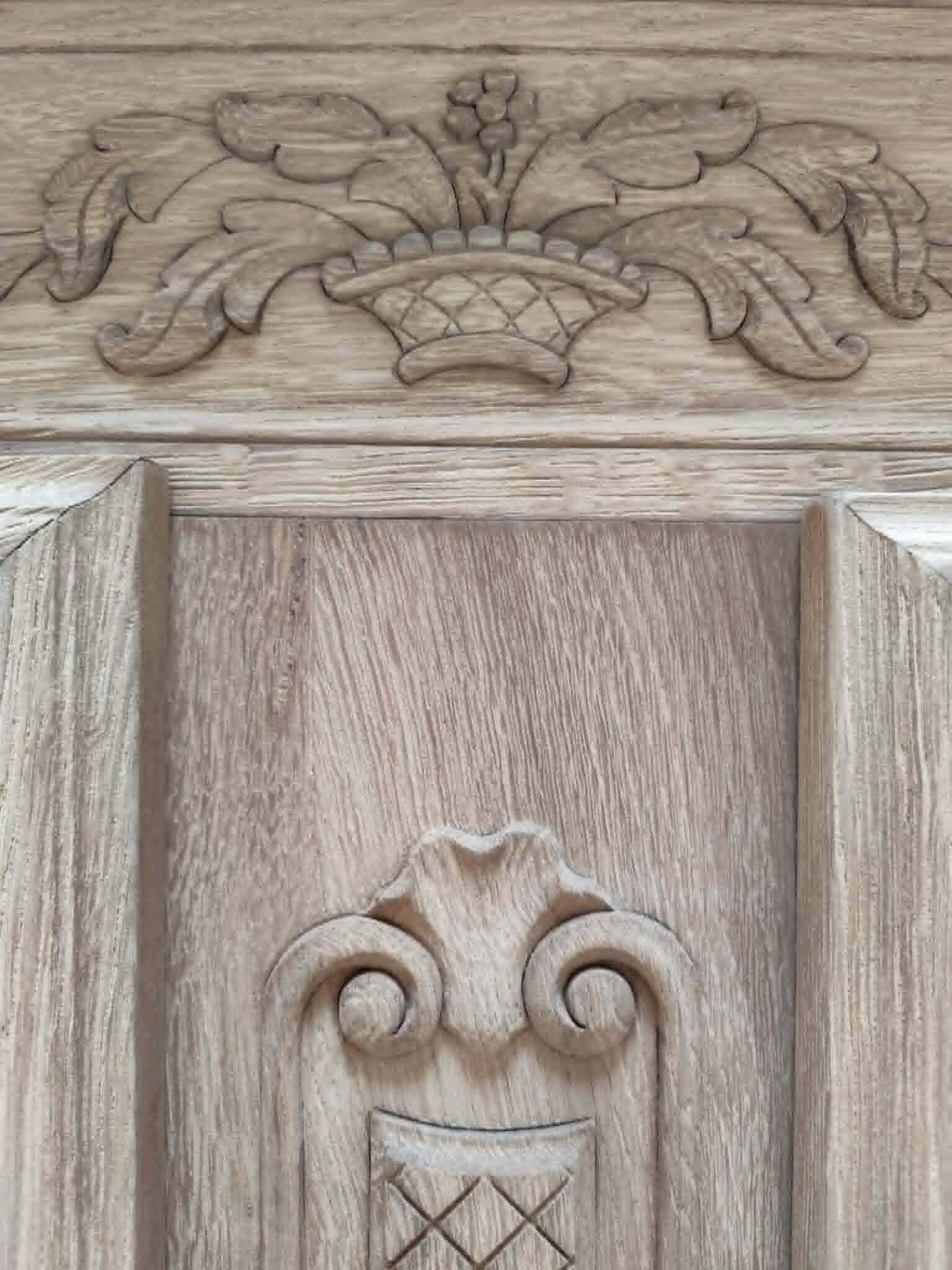 Antique oak cupboard