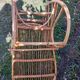 Rattan rocking chair 60s