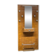 Vintage wood and metal locker room