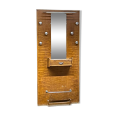 Vintage wood and metal locker room