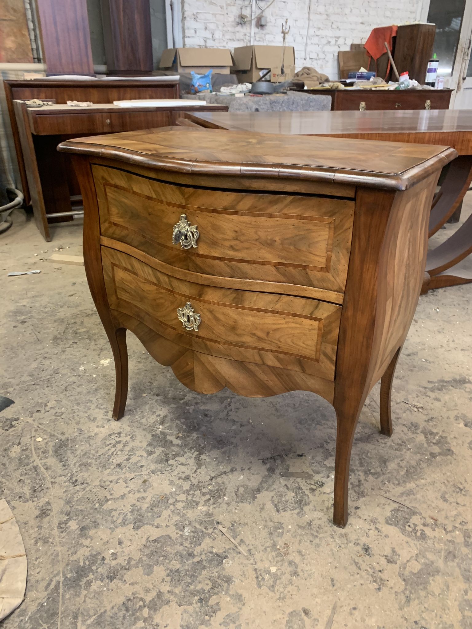 Louis XV chest of drawers