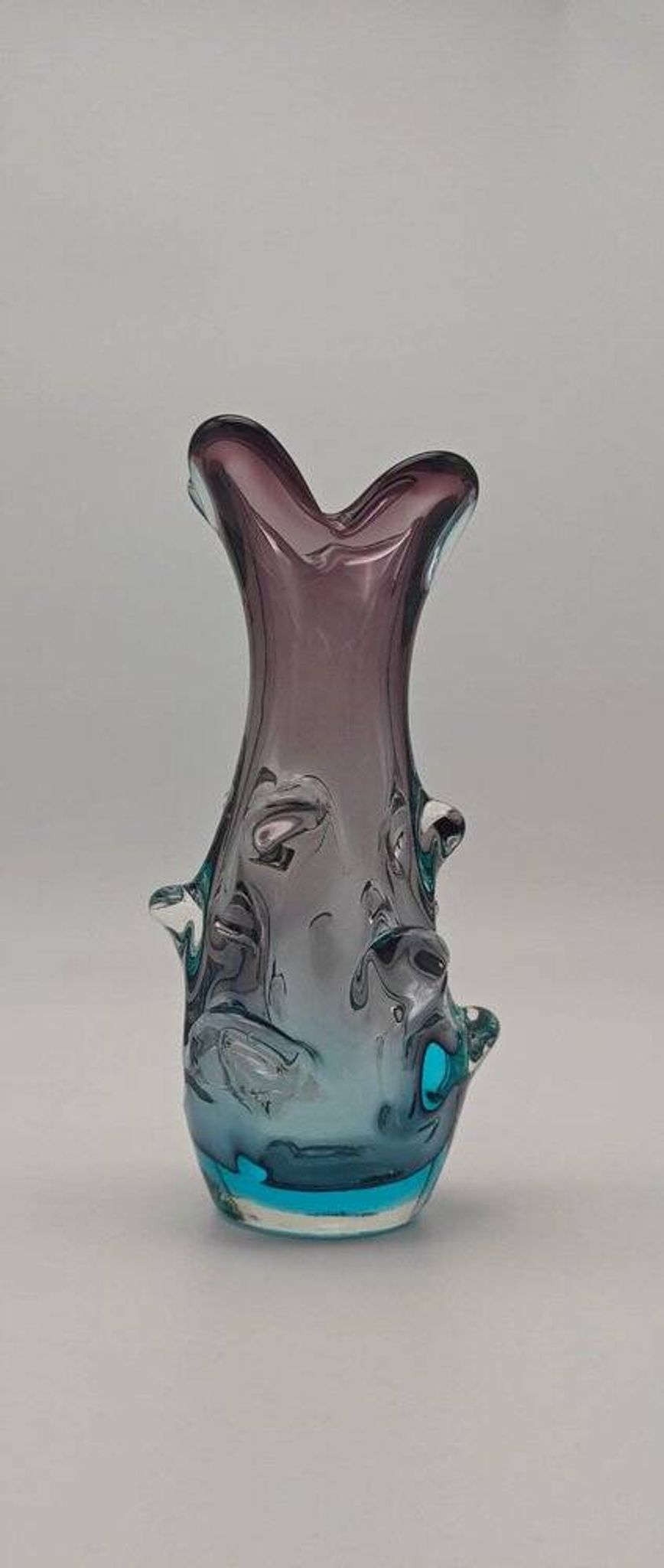 Vase vintage par Jan Beranek pour Skrdlovice, années 1950