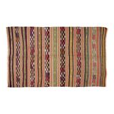 Anatolian handmade kilim rug 255 cm x 162 cm