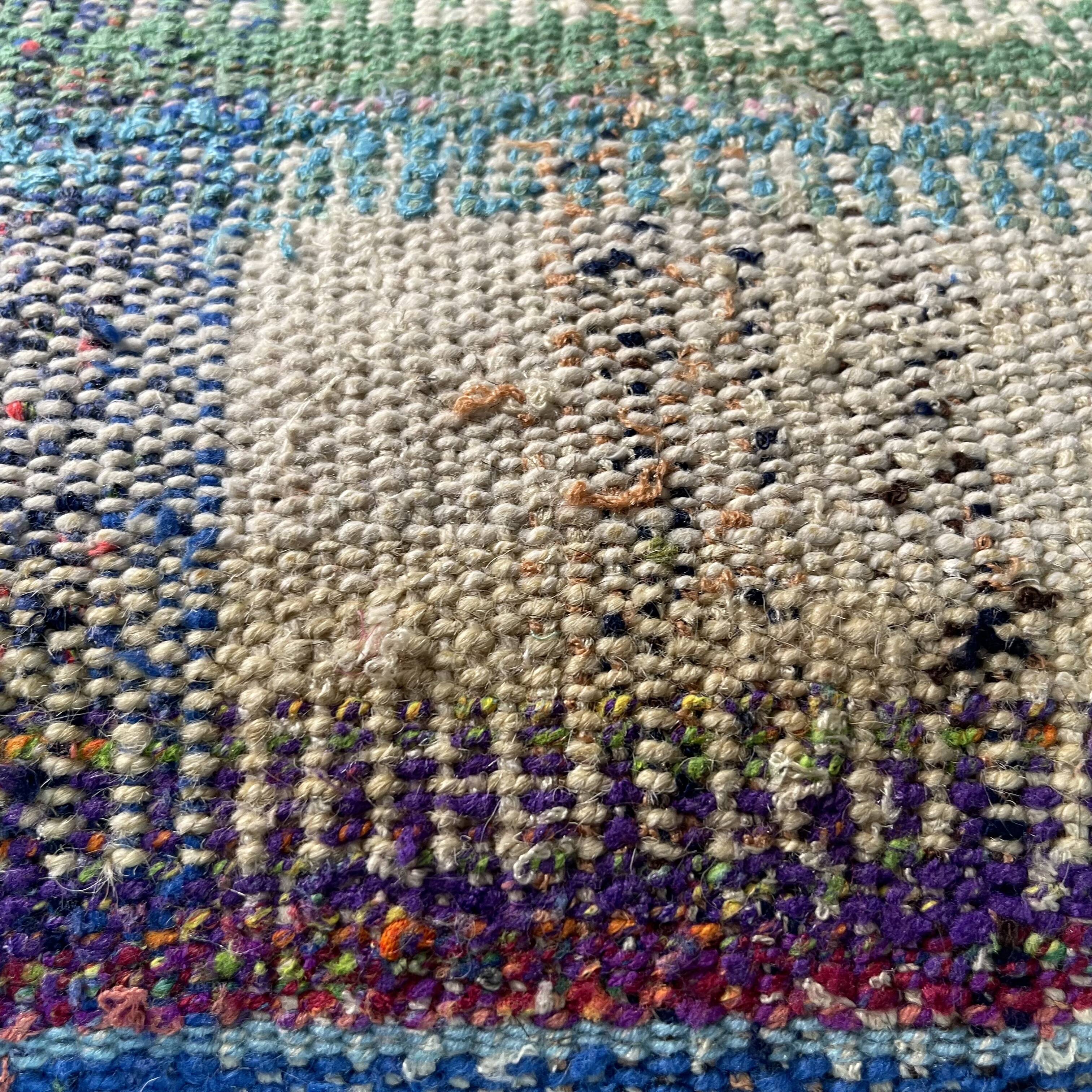 Vintage turkish kilim cushion cover , 30 x 60 cm