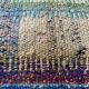 Vintage turkish kilim cushion cover , 30 x 60 cm