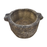 Former trough stone planter