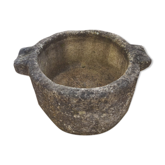 Ancienne jardinière en pierre auge