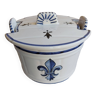 Pot with lid Brittany France theme