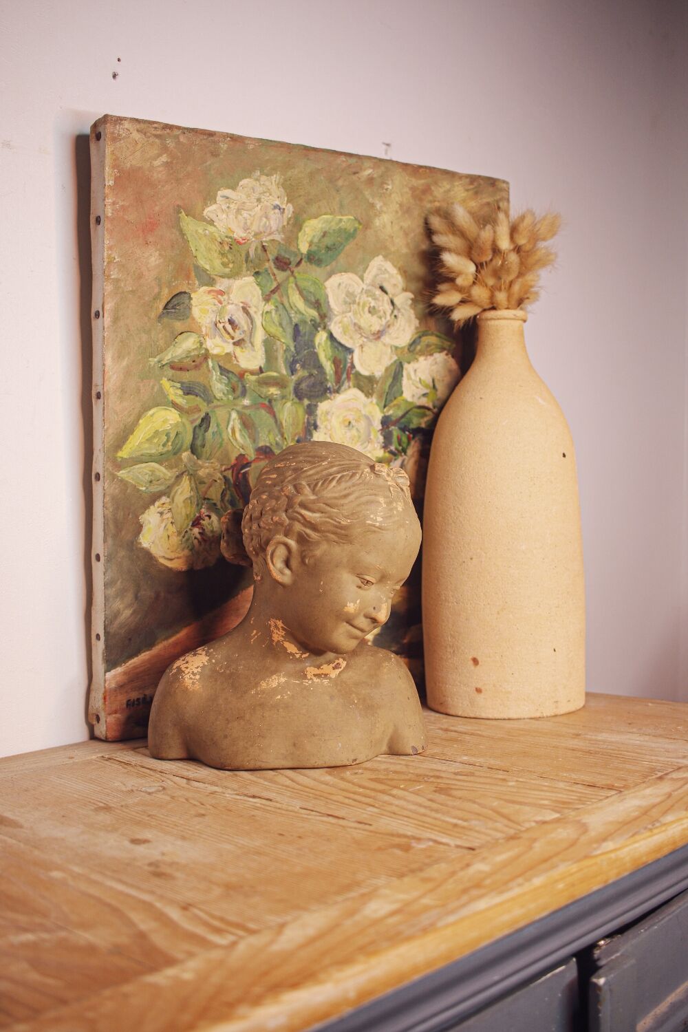 Bust "La Rieuse" after Pigalle