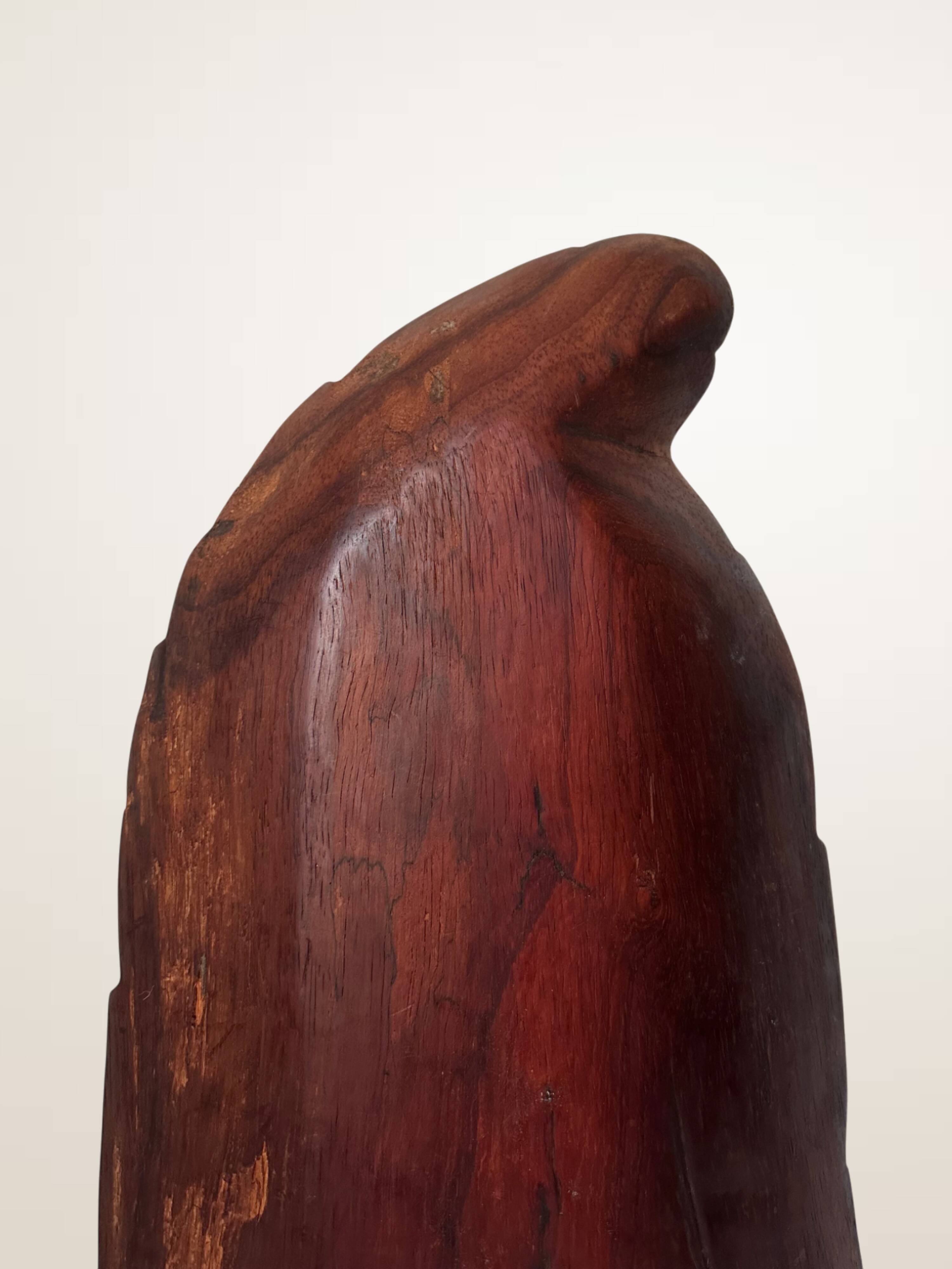 XXL wooden pocket tray in the shape of a leaf