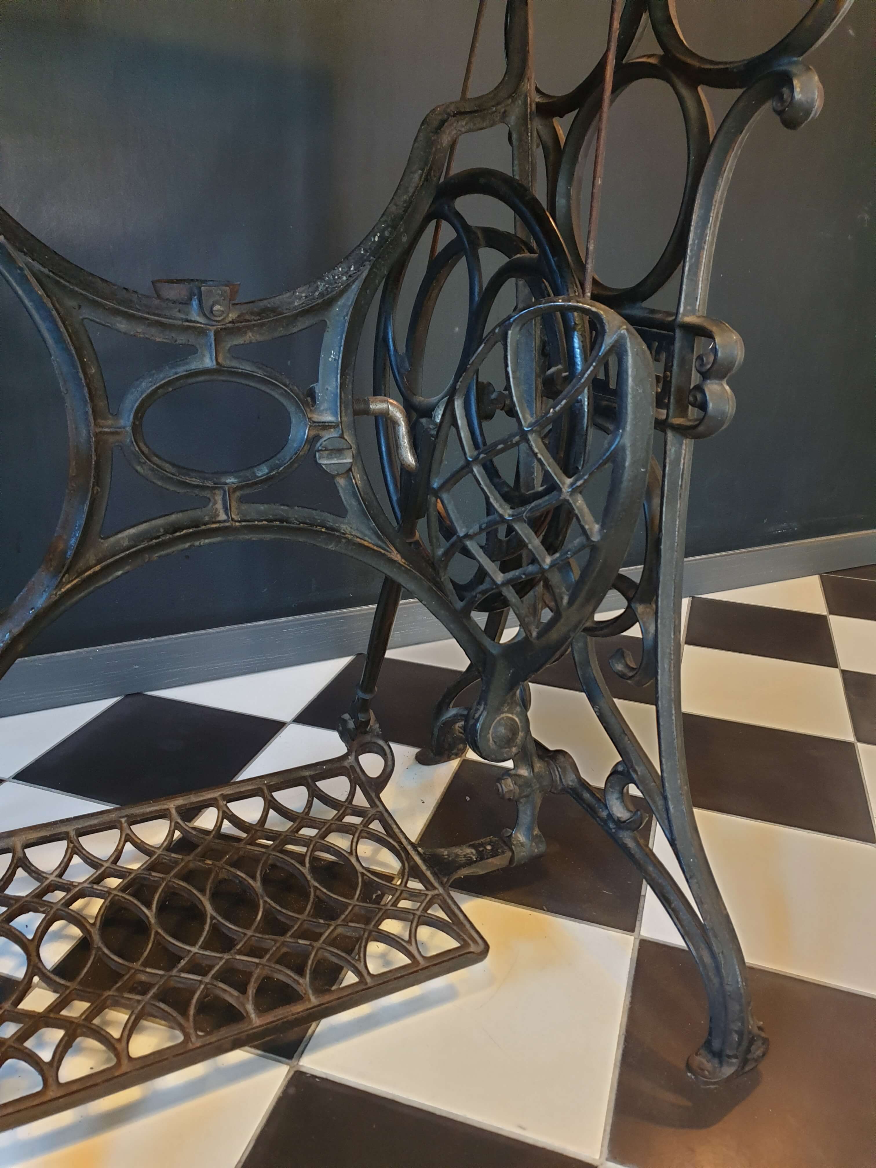 Old gritzner sewing machine