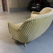 Canapé sofa Arc egg courbe Arc années 50 60 Italien Arflex