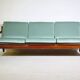 Mid-Century Teak Daybed Sofa from Denmark, 1960s Design