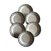 Set de 6 assiettes Terre de Fer « Montigny »
