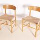 4x Børge Mogensen J39 Oak Dining Chair, FDB Møbler 1981