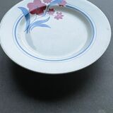 6 flat plates porcelain from Gien