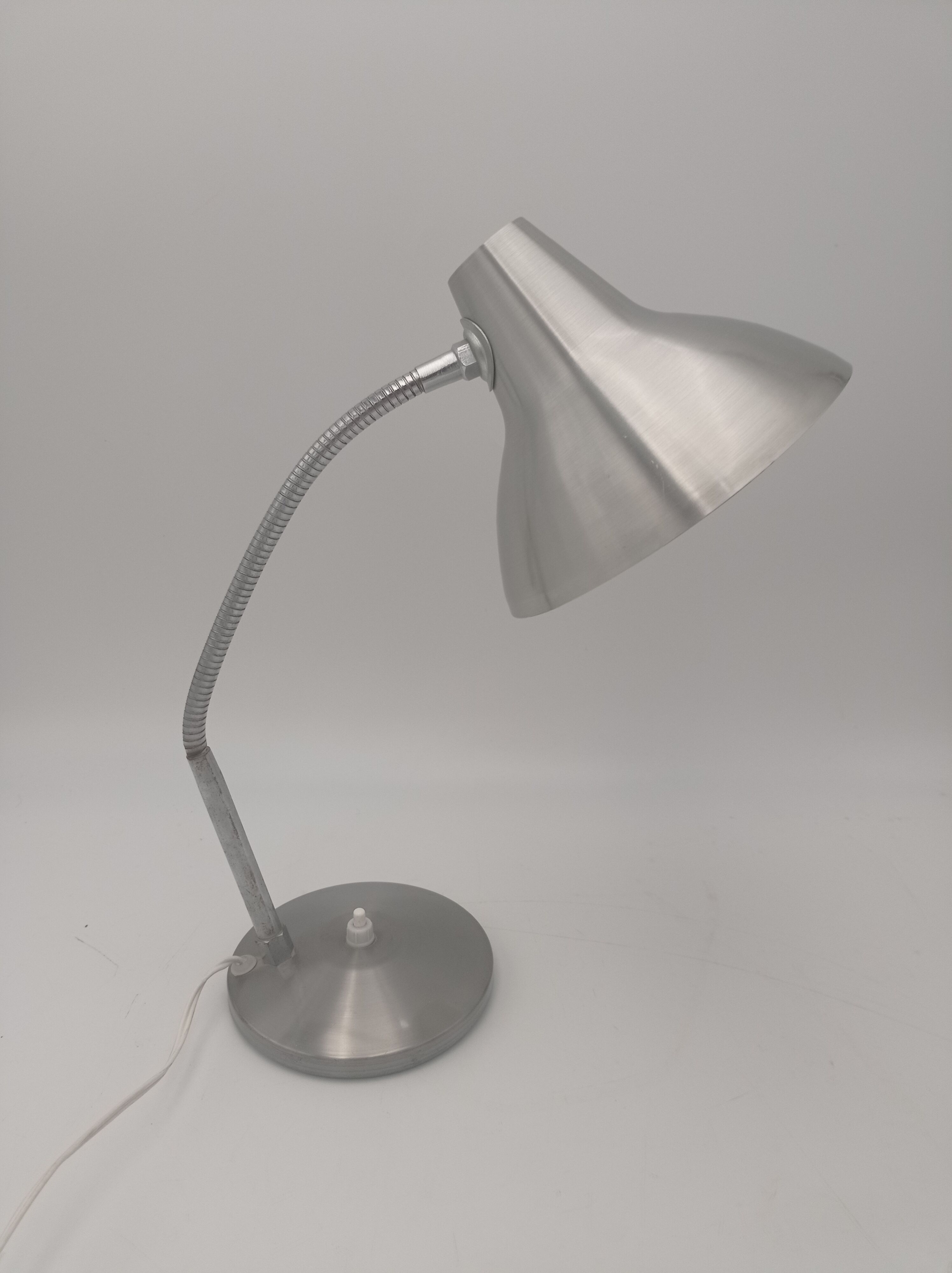 Chrome desk lamp