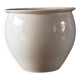 Cache-pot en céramique craquelée