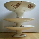 Volatile plates made of ancient earthenware