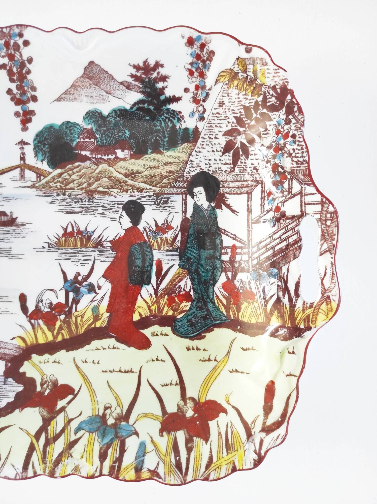 Plat, vide poche japonisant