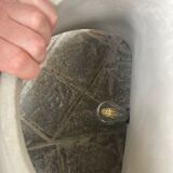 Large concrete lamp