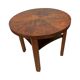 Round coffee table, Mid-Century, Art Deco, after renovation, Germany, 1960s