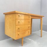 Bureau en hêtre, Tchécoslovaquie 1970