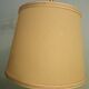 Reclining table lamp by Koch & Lowy for OMI, brass, metal, fabric - Germany - 60s/70s