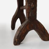 Rustic Spanish dining table, handmade in oak, 16th century