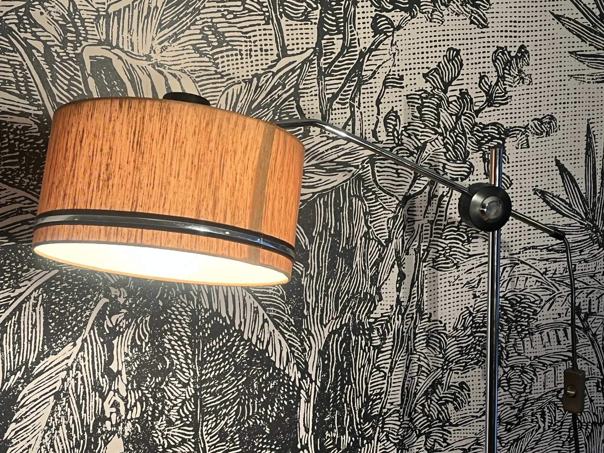 German swing lamp
