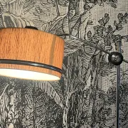 German swing lamp